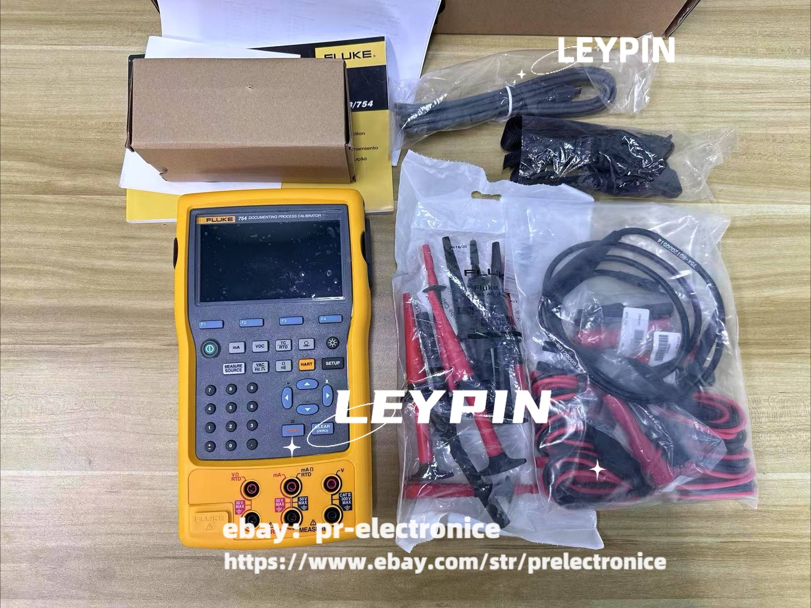 NEW Fluke754 Documenting Multifunction Process Calibrator HART/stock/UPS or DHL-
