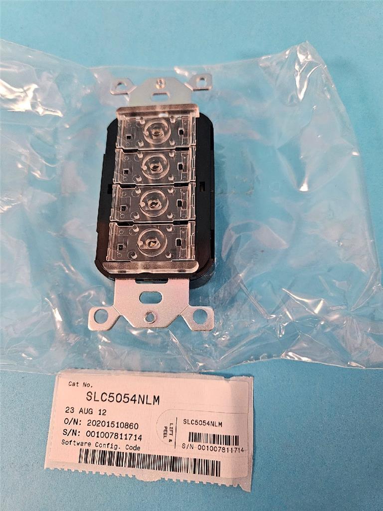 CLIPSAL NEO DECORATOR KEYPAD ASSEMBLY SLC5054NLM 4 BUTTON DECO MODULE C-BUS