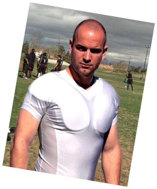 Black Padded Chest Base Layer Buffer for TACTICAL COMBAT RIG VEST