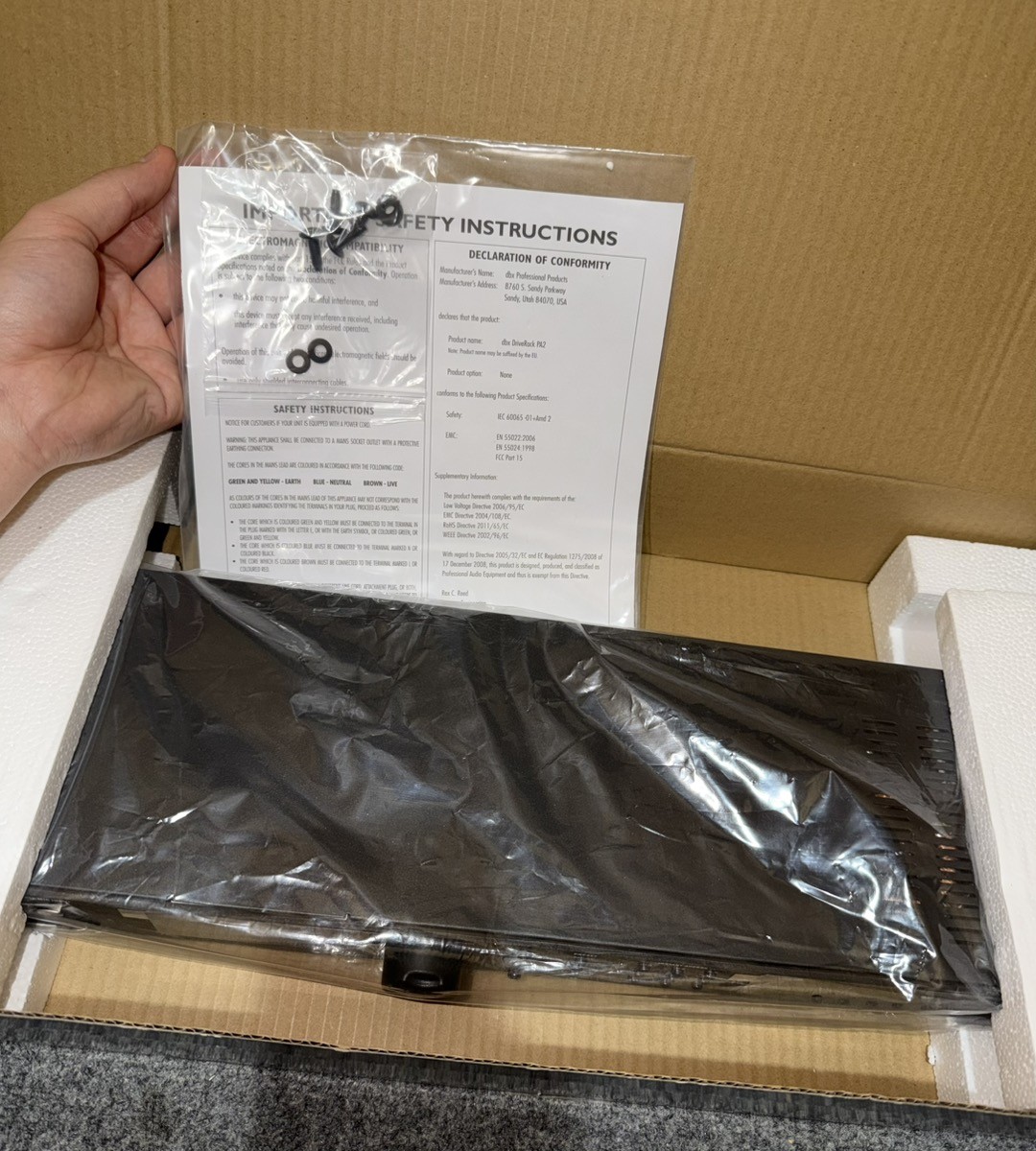 DBX DriveRack PA2 Speaker Management System (MPS006279)