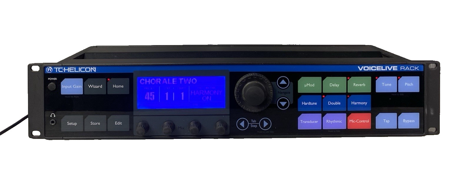 TC Helicon Voicelive rack Rack Mount Live Vocal Processor W/ Power Cord, NO MIC