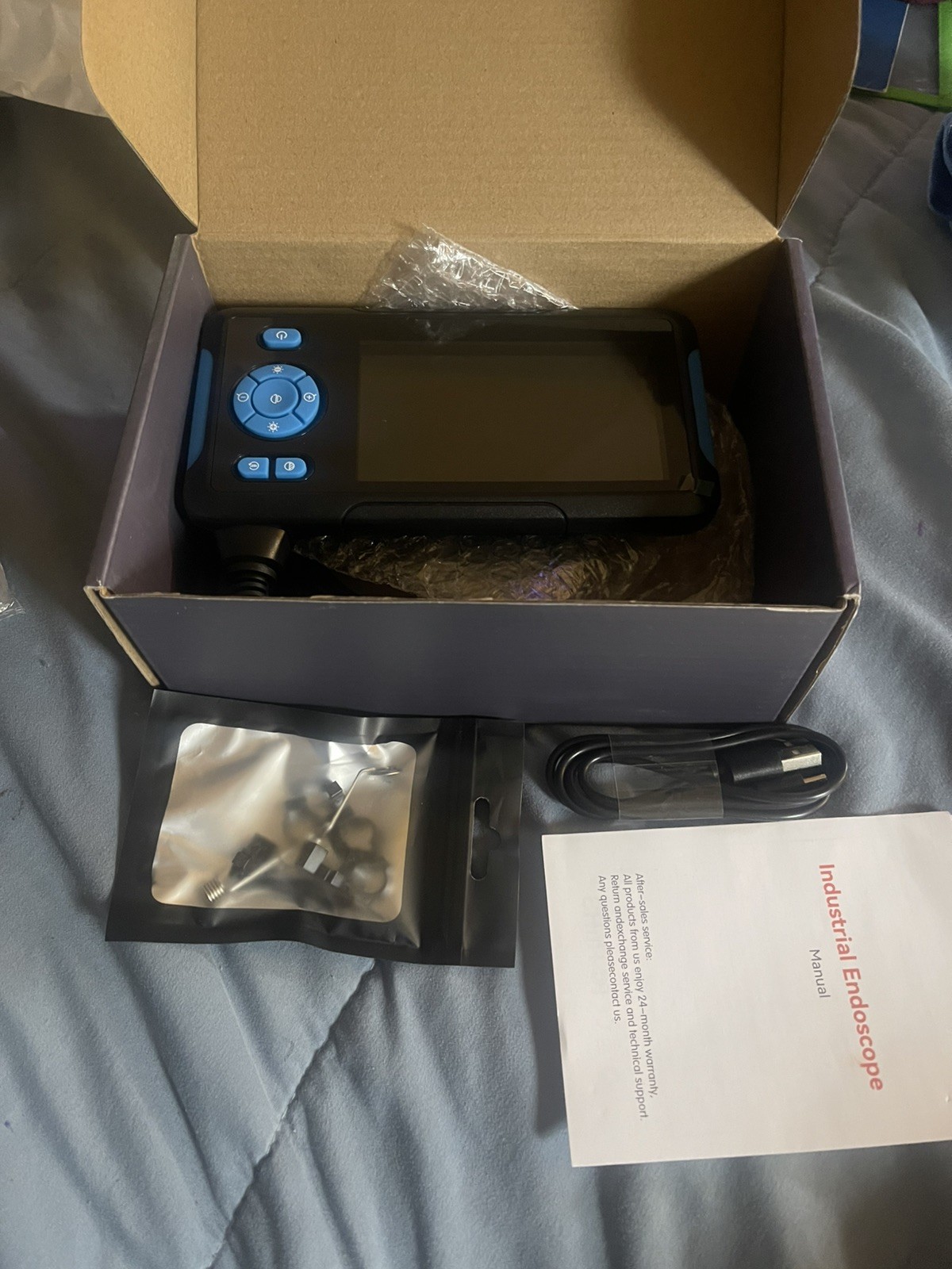 Industrial Endoscope W400 Single Lens 5m Line Length