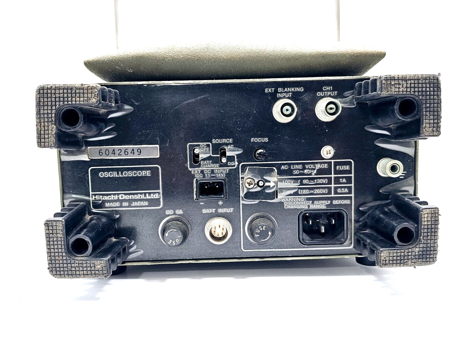 HITACHI V-509 50MHZ OSCILLOSCOPE