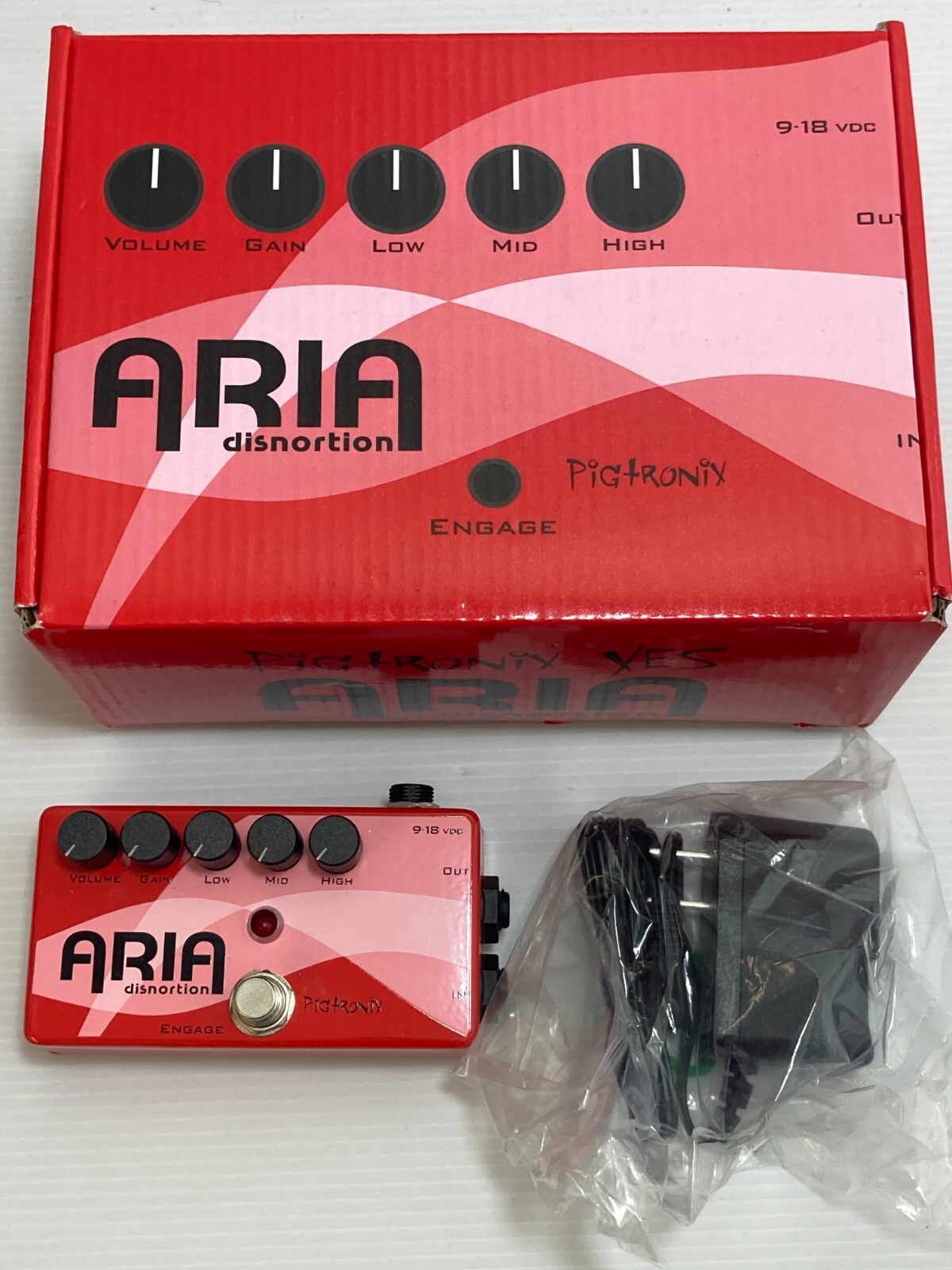Pigtronix  Aria Disnortion Distortion pedal