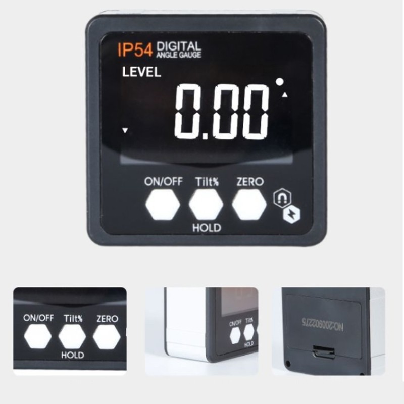 Digital Level Box Protractor Angle Finder Gauge Level Gage Inclinometer