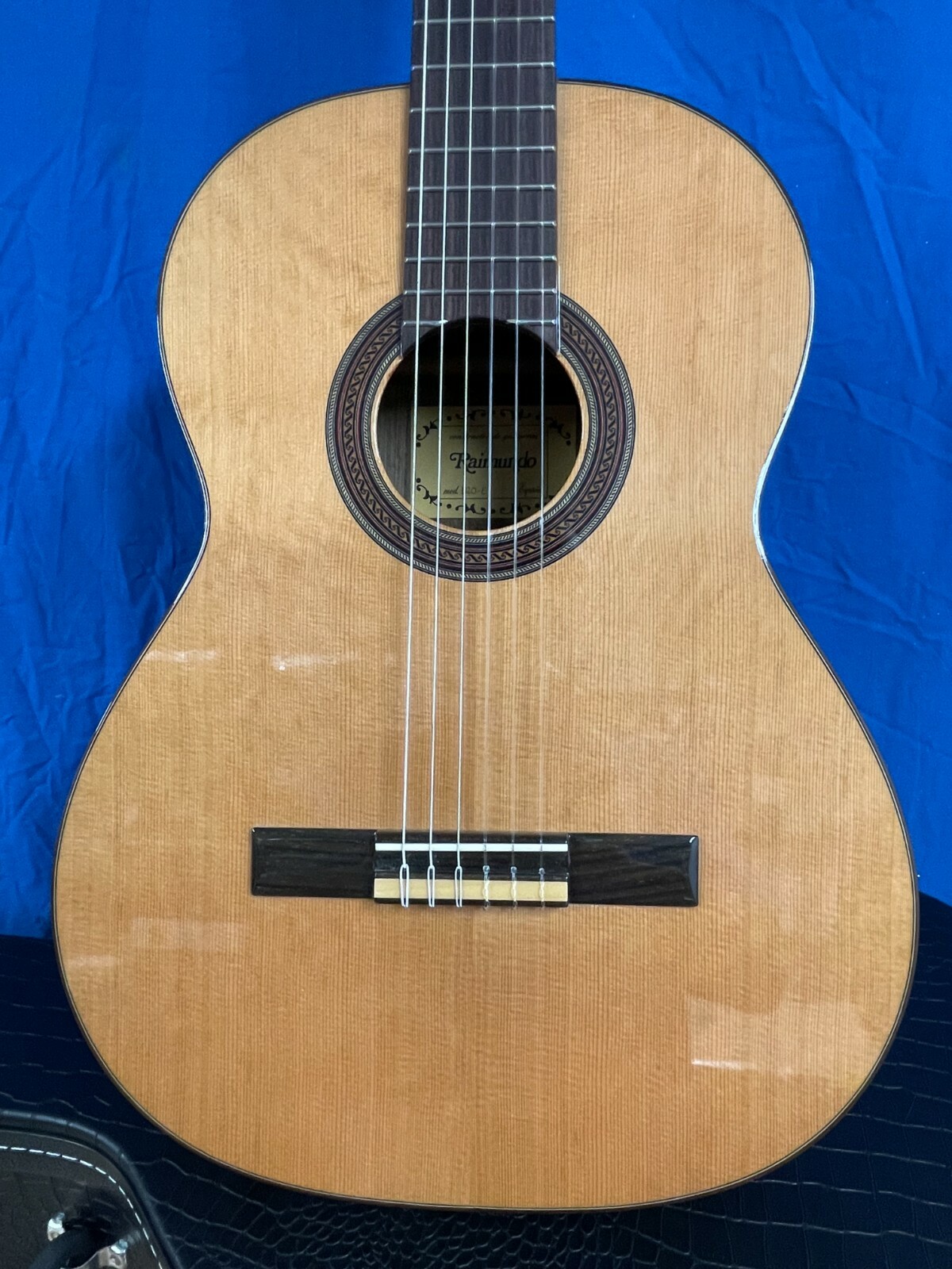 Raimundo 120E Classical Guitar Ovangcol + Solid Cedar Top , Fishman NEW SPAIN