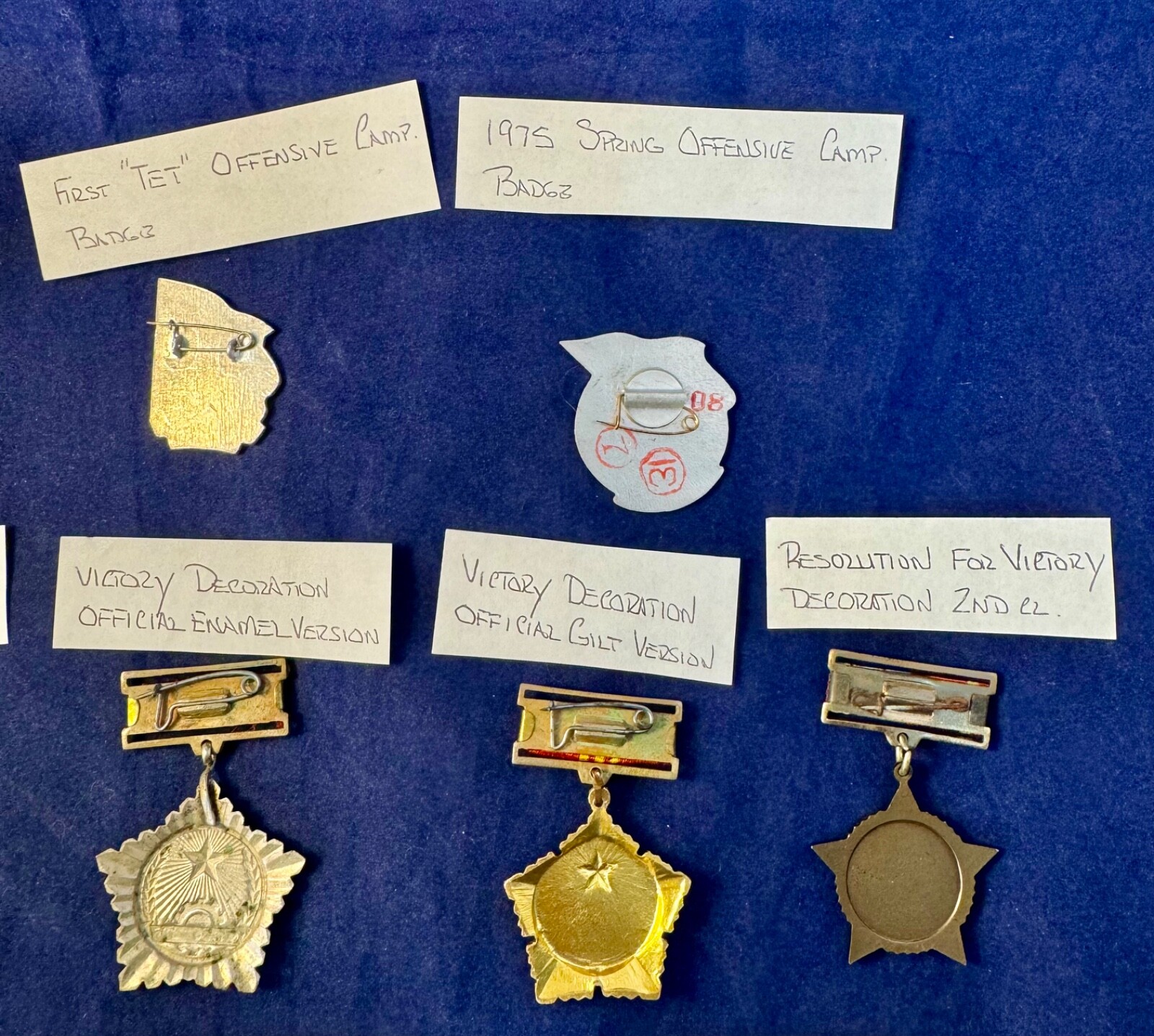 Vietnam War North Vietnamese Medal Group