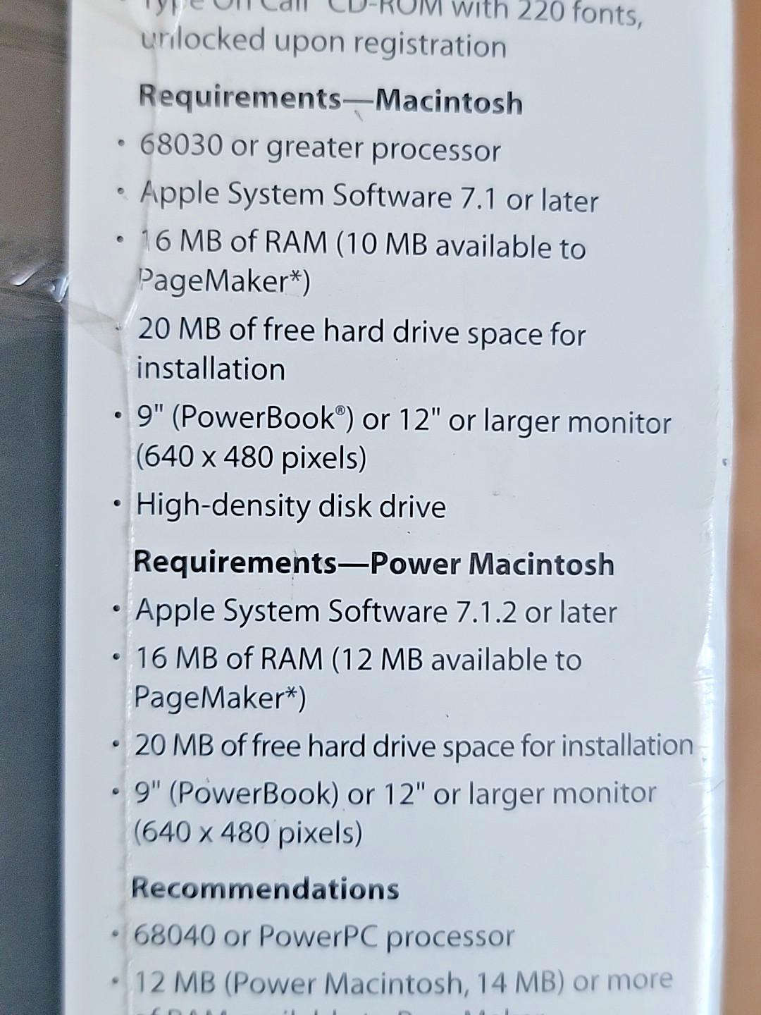Adobe PageMaker 6.0 For Macintosh Software - NEW Factory Sealed READ