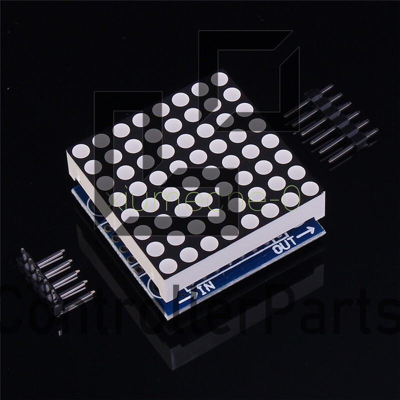 DIY MAX7219 Dot Matrix Module MCU Control Led Display Module kit For Arduino