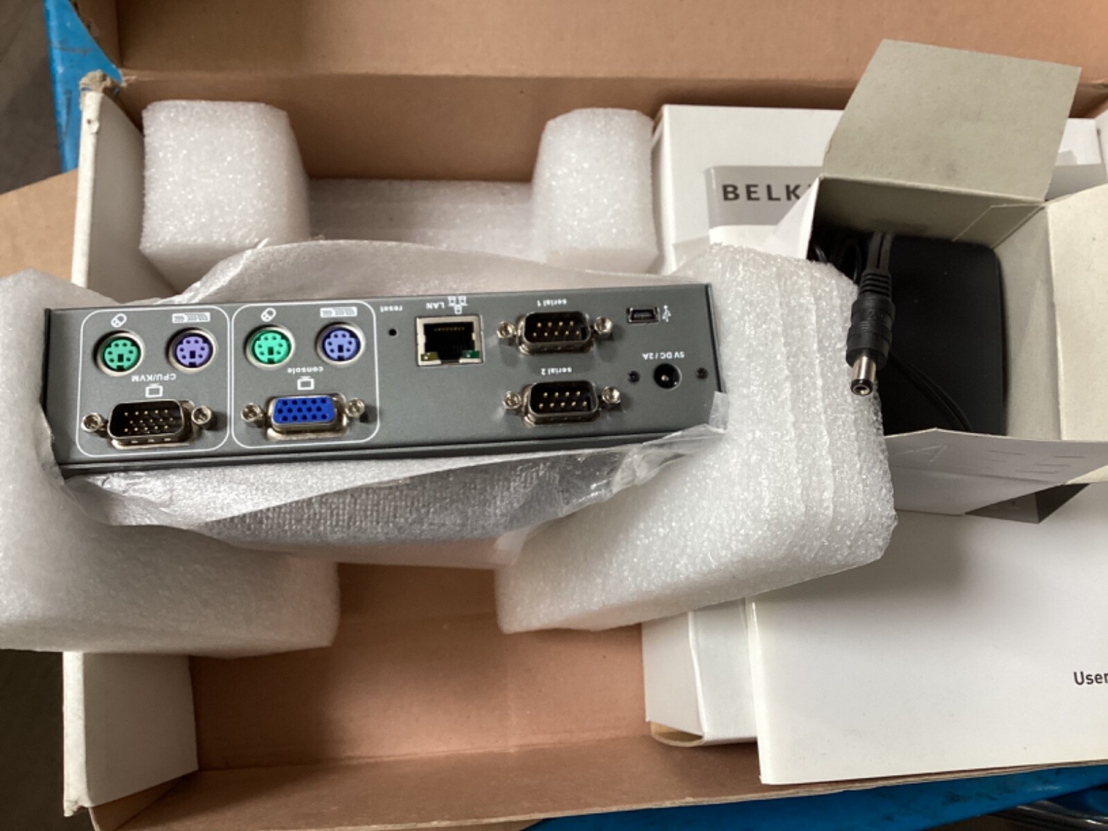 Belkin OmniView Remote IP Manager (New Open Box)