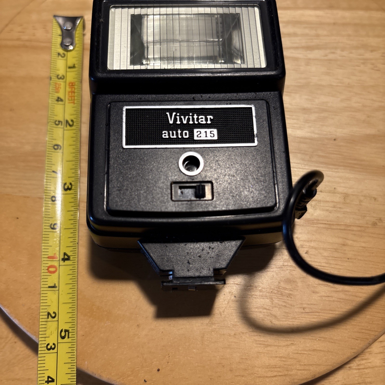 VIVITAR Auto 215 Shoe Mount Flash UNTESTED