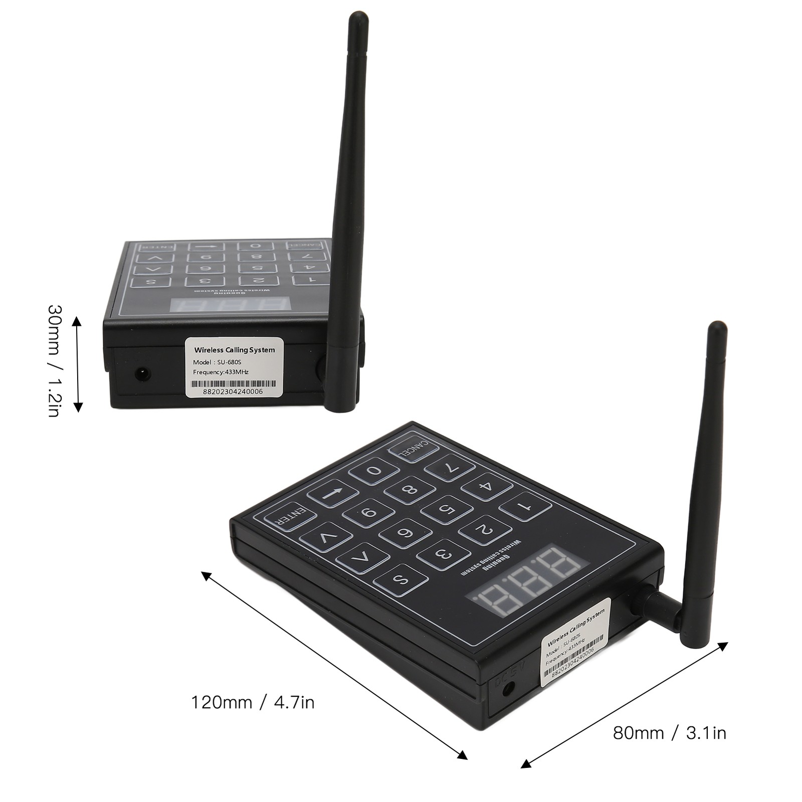 Wireless Guest Paging Queuing System Long Range Paging System With Transmit BAZI