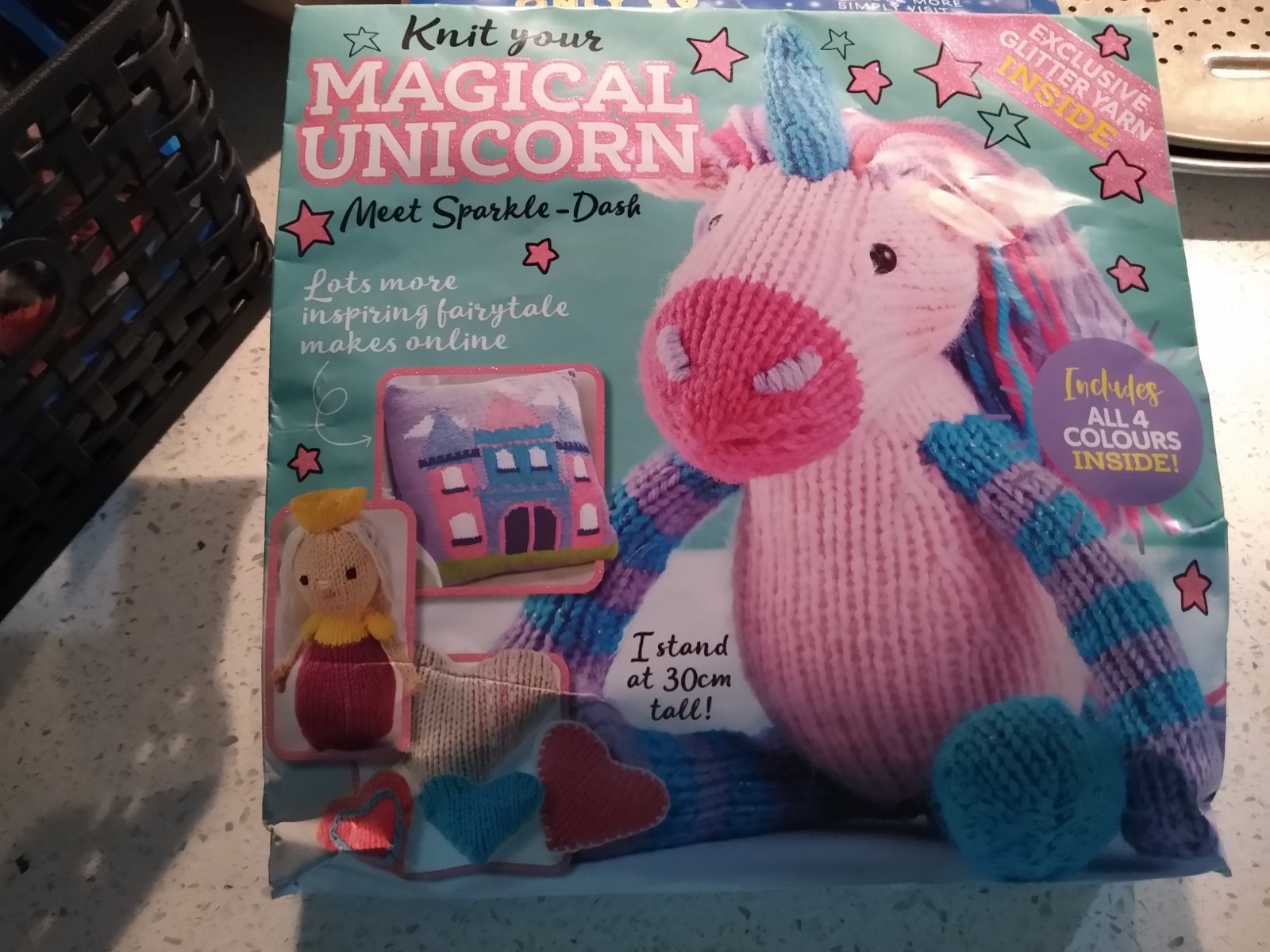 Lets Knit Magical Unicorn knitting kit - new, sealed