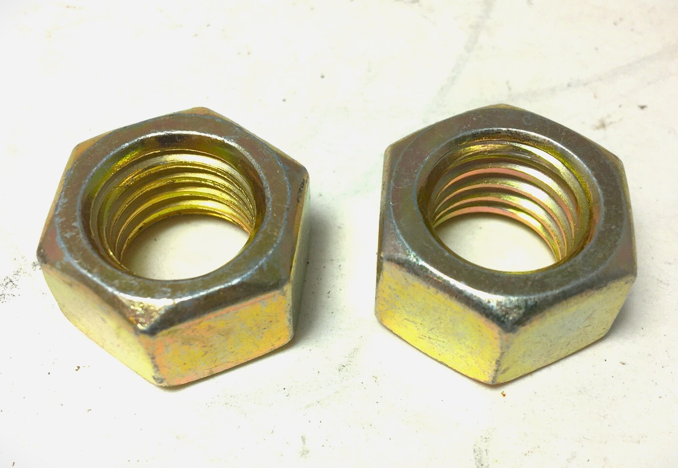 Two New 5/8" Coarse Nut for John Deere Rear Wheel Rim bolt 14H800