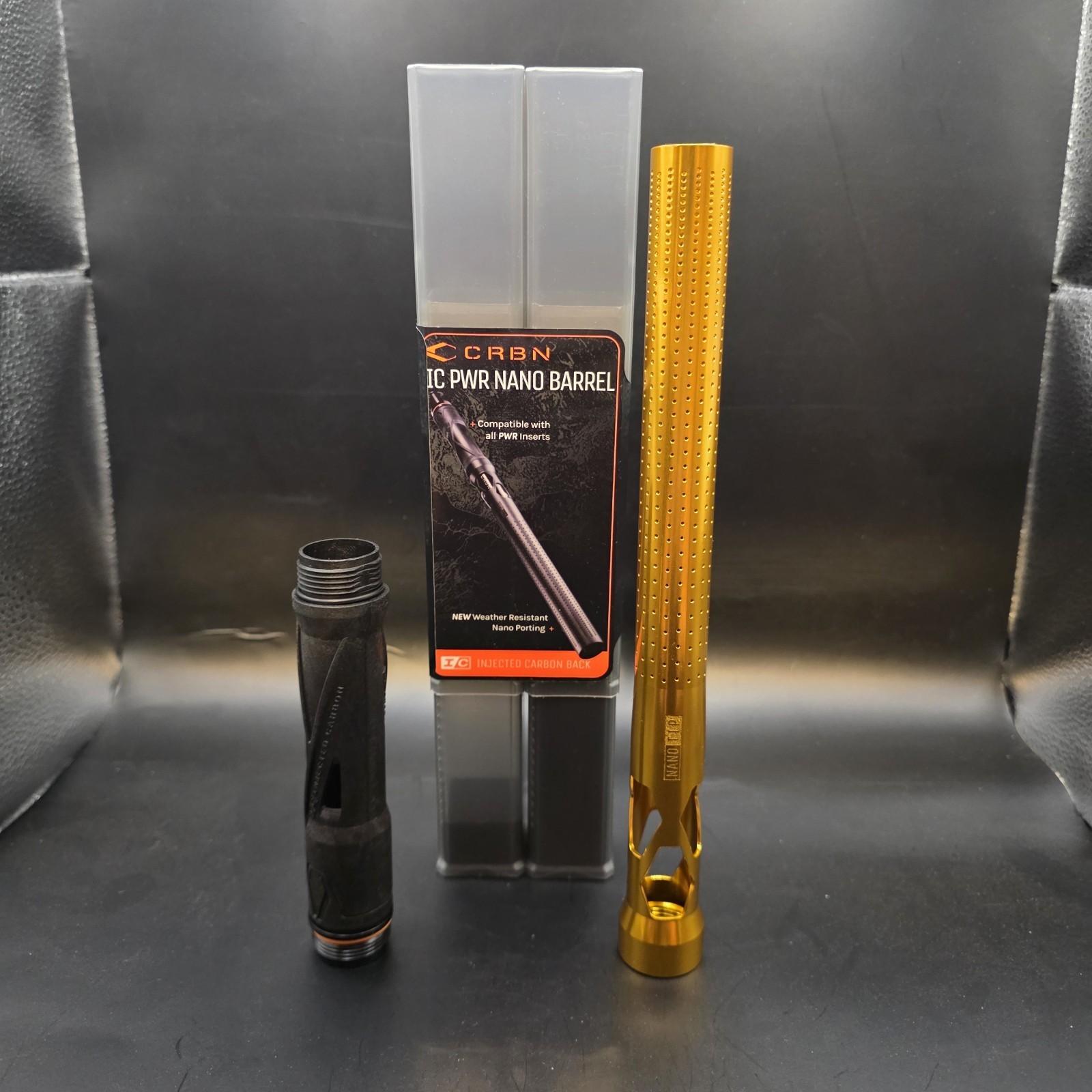 CRBN IC PWR NANO Barrel - A/C - Autococker Threaded - Gold