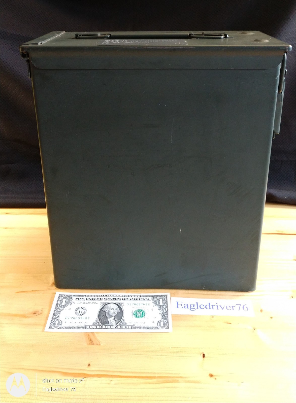 Military Shipping Container, Foam Insulated