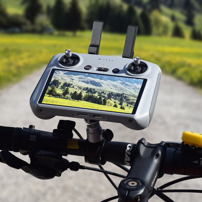 For DJI MINI 4PRO Bicycle Stand AIR3 Remote Control Adapter Base Fixed ###