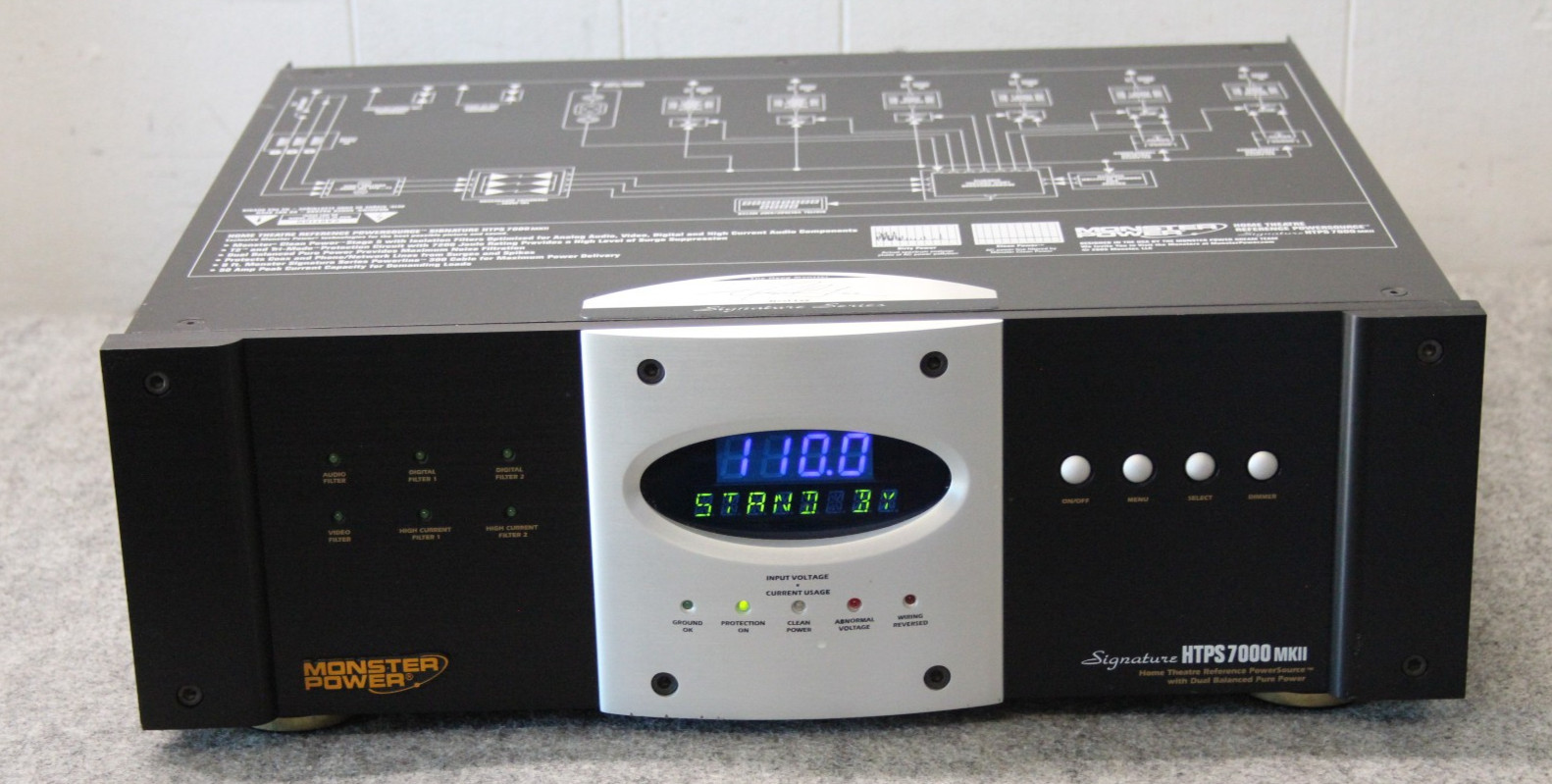 Monster Power Conditioner HTPS 7000 MKII  Noel Lee Signature  Edition