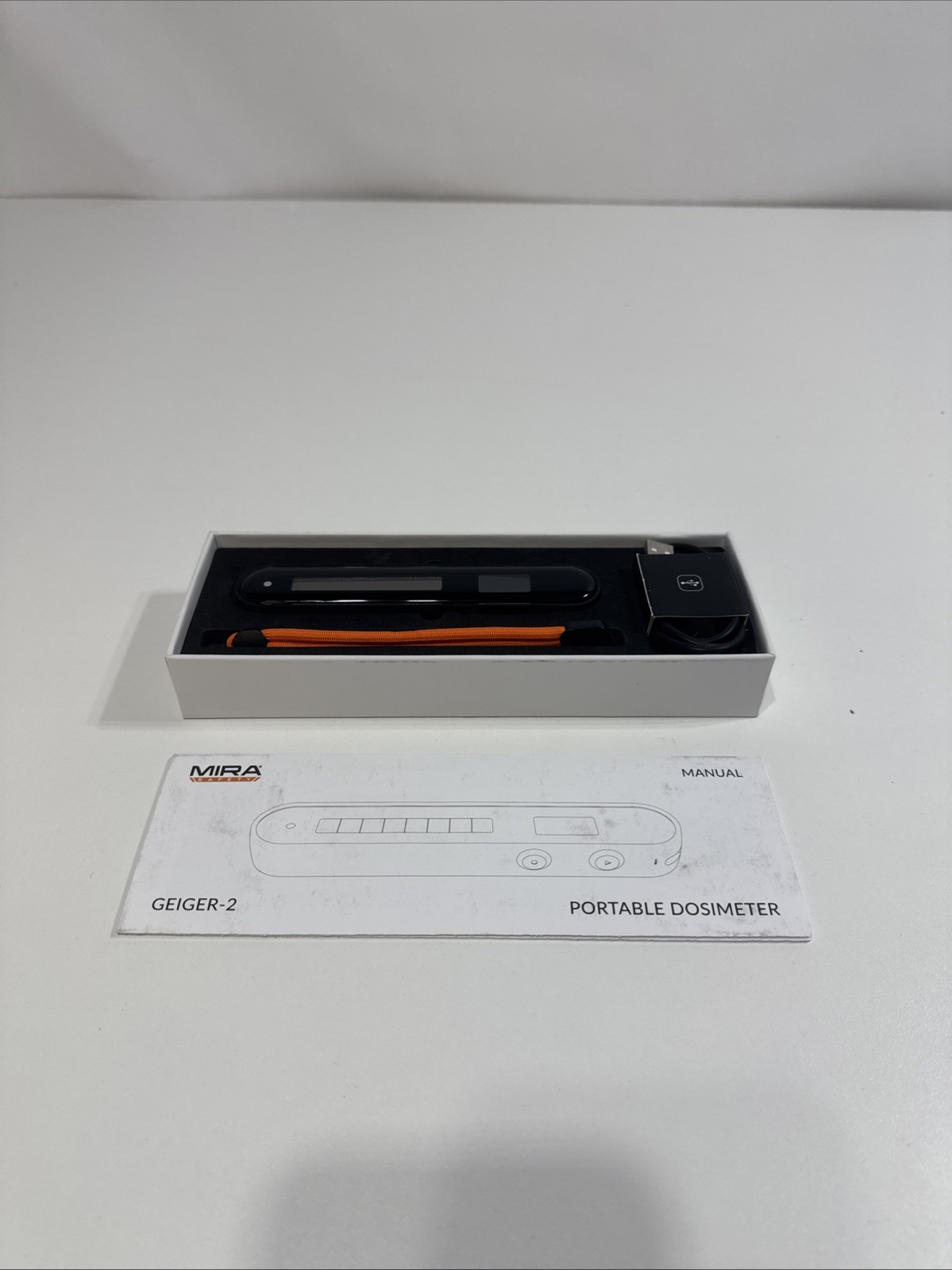 MIRA Safety Upgraded Geiger-2 Portable Dosimeter | Compact, Professional, Dig...