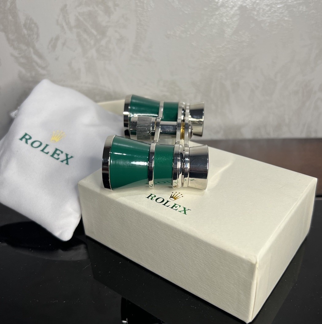 Rolex Event Binoculars - Green W/ Box *Free U.S Shipping*