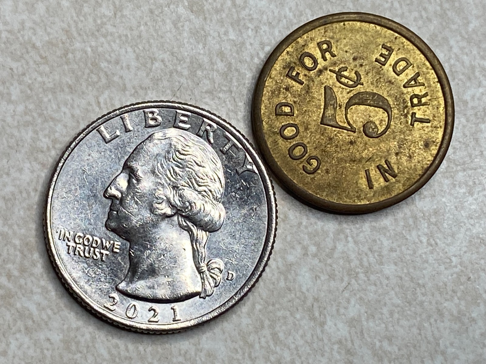 Geno's Trade St Paul MN Minnesota Token T8469