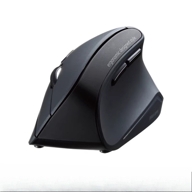 For SANWA Wireless Mouse Wired, Vertical Grip, Silent Bluetooth Mouse
