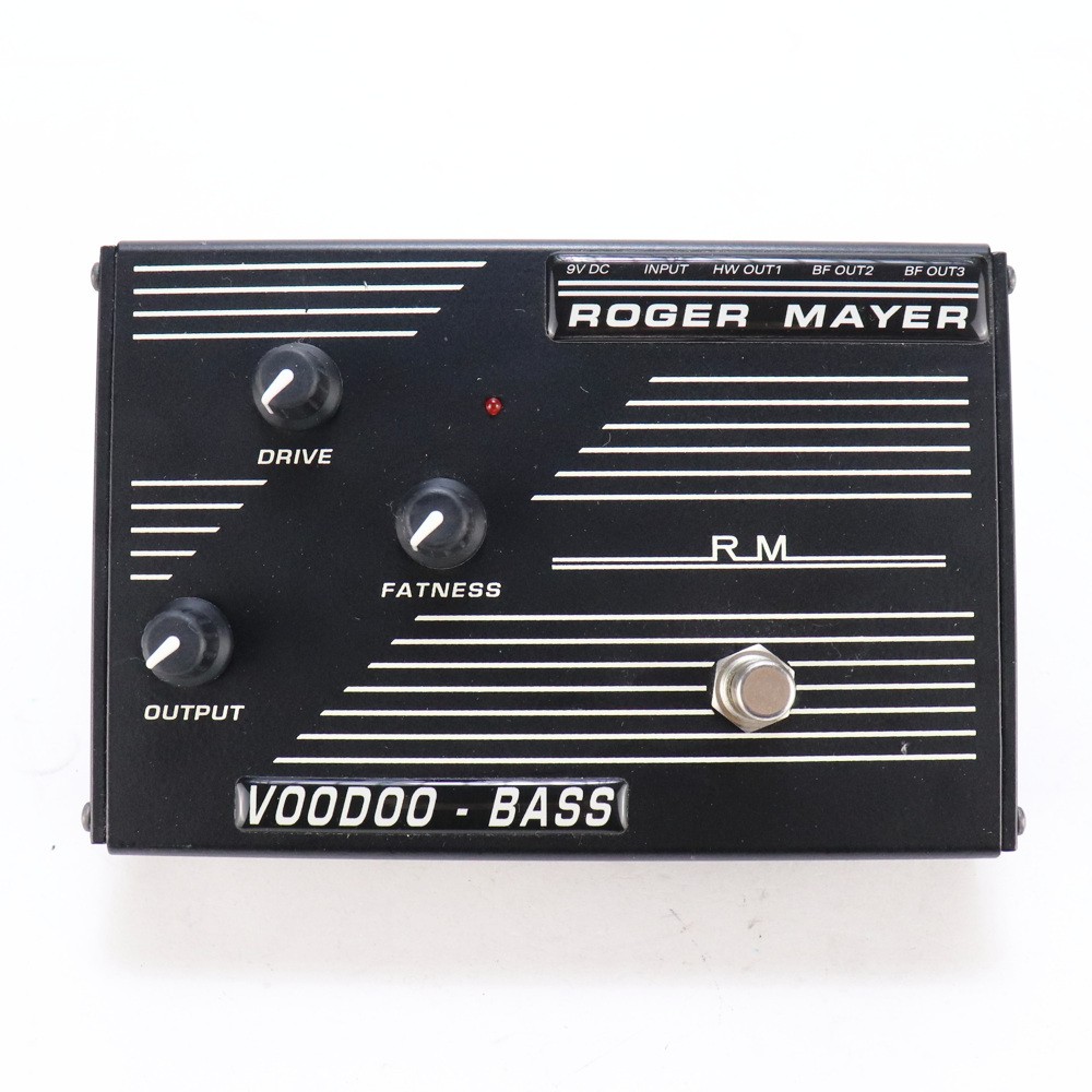 Roger Mayer Voodoo-Bass Bass Overdrive Fuzz Pedal Used