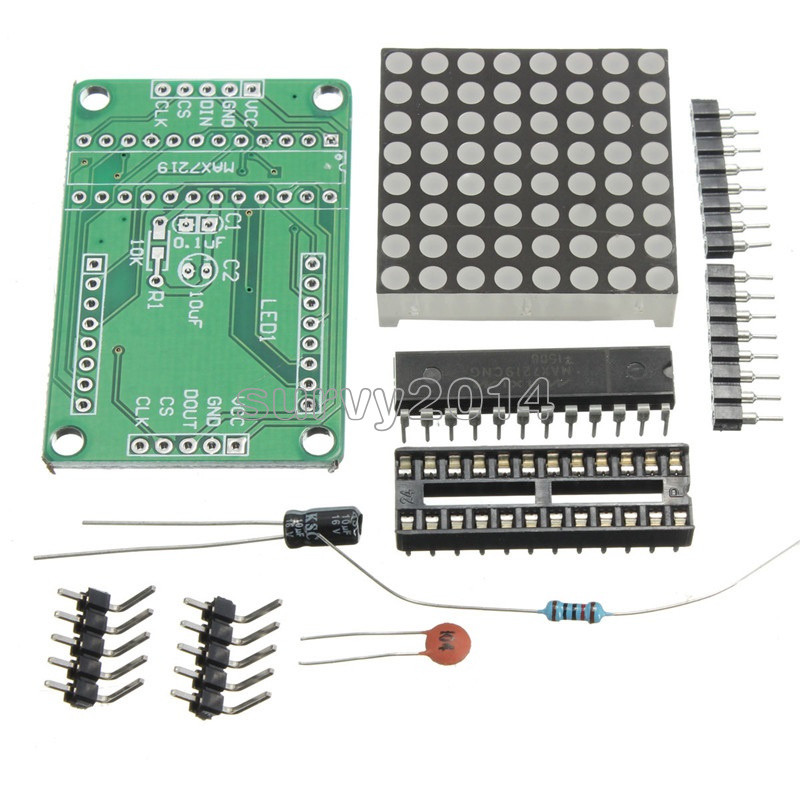 MAX7219 8x8 LED Punkt Matrix Modul Dot Matrix Module for Arduino Raspberry Pi
