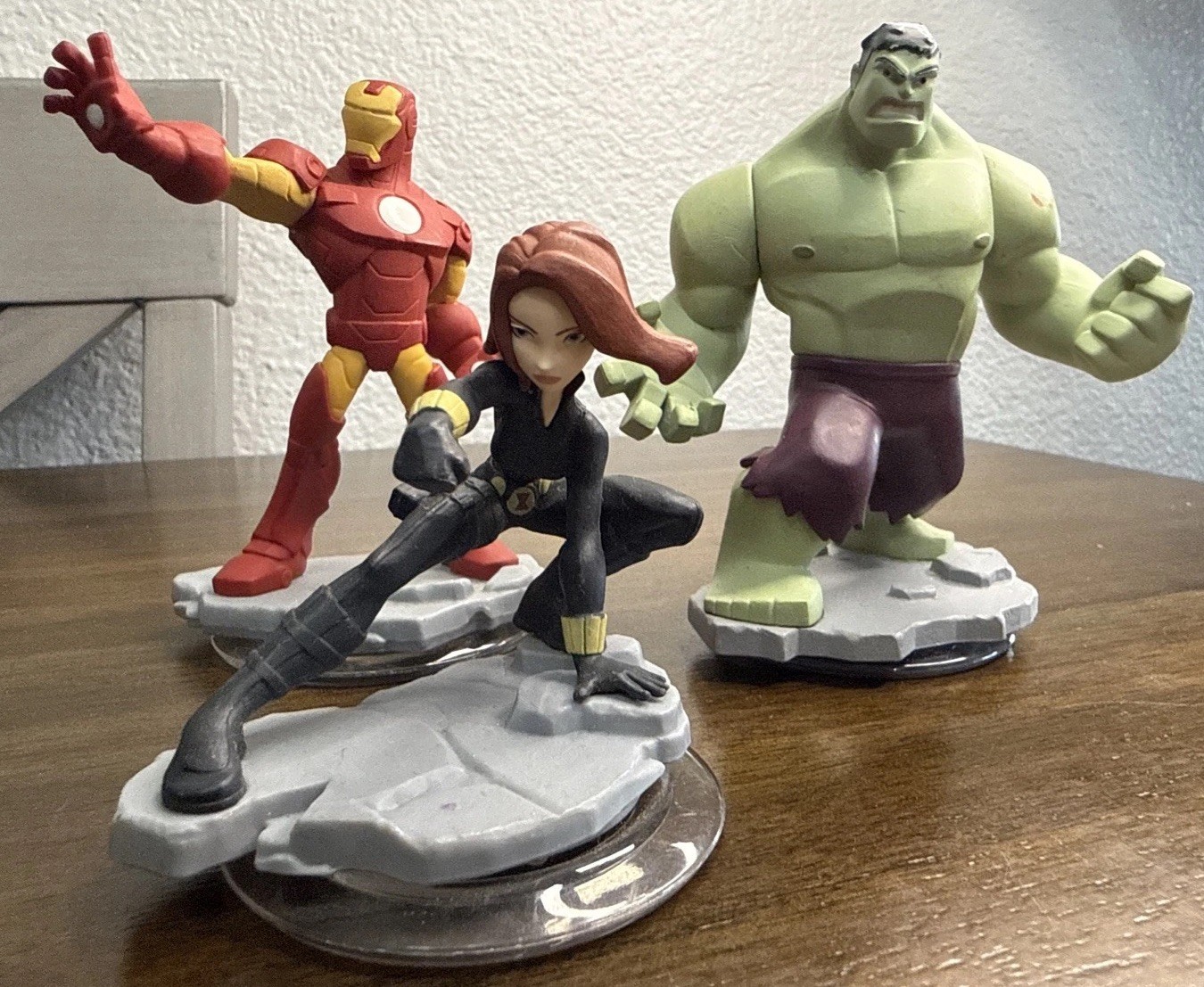 DISNEY INFINITY 2.0 Marvel Iron Man Hulk Black Widow Figures Avenger Untested