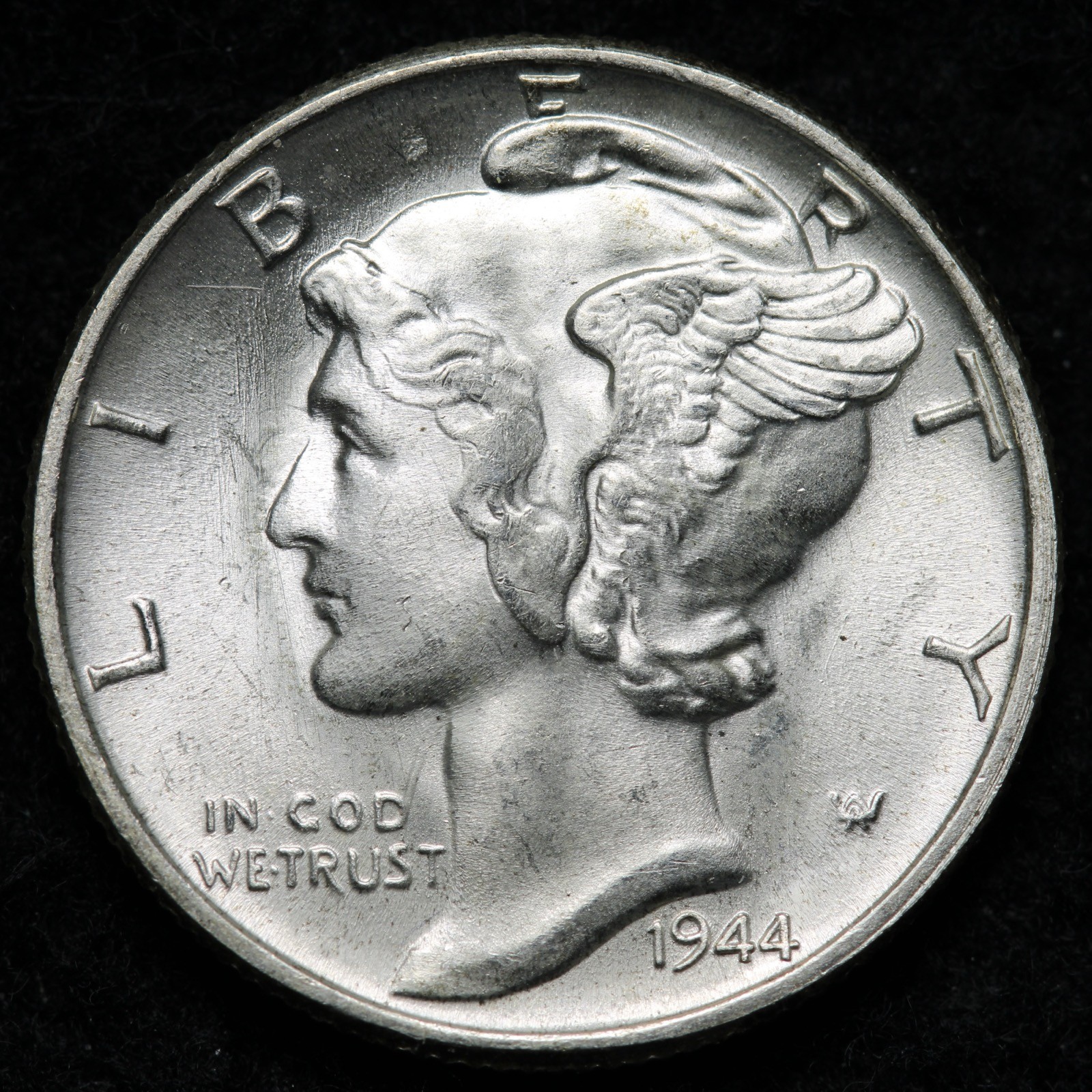 1944 Mercury Silver Dime BU *UNCIRCULATED* MS E254 ATL