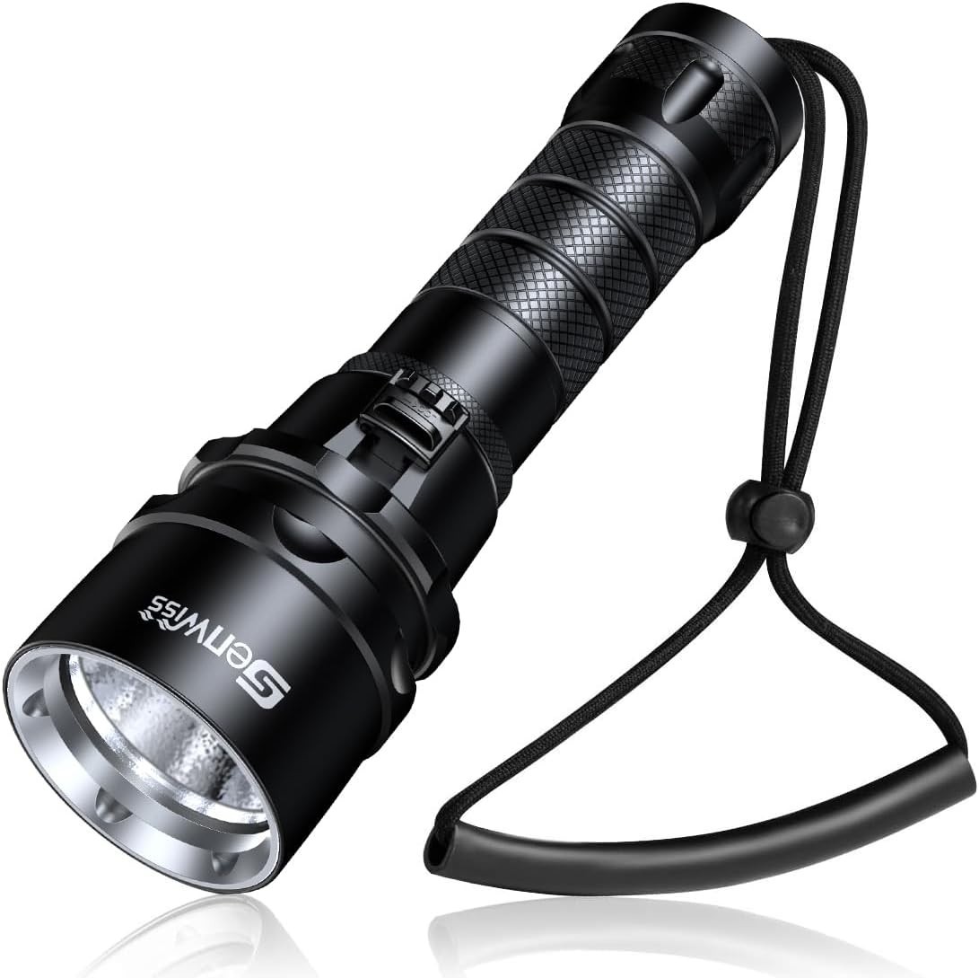 Compact 2000lm Underwater LED Light/`