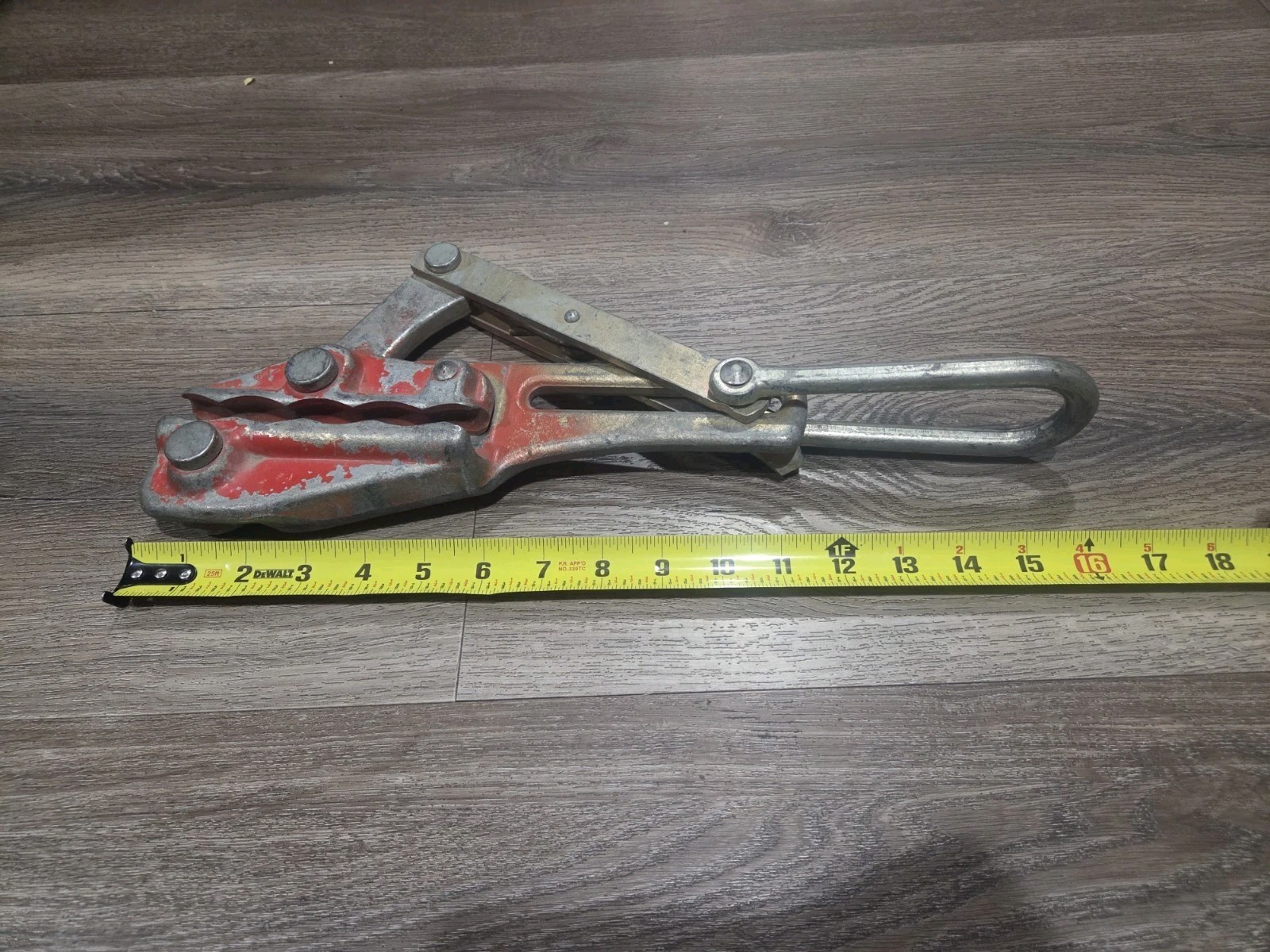 KLEIN TOOL PULLING GRIP 1659-40 12-19 cable puller lineman Grip