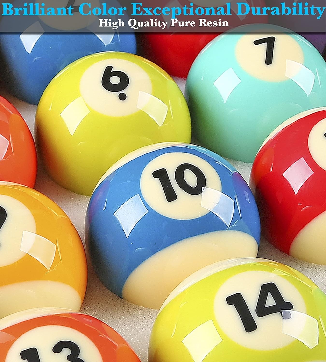 16-Piece Regulation Billiard Balls