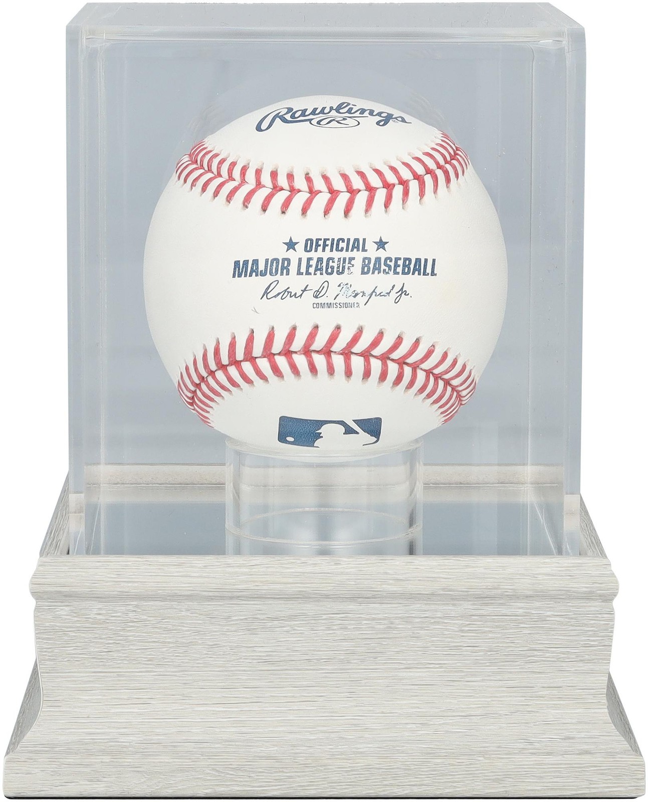 Slate Gray Baseball Display Case UV Protected