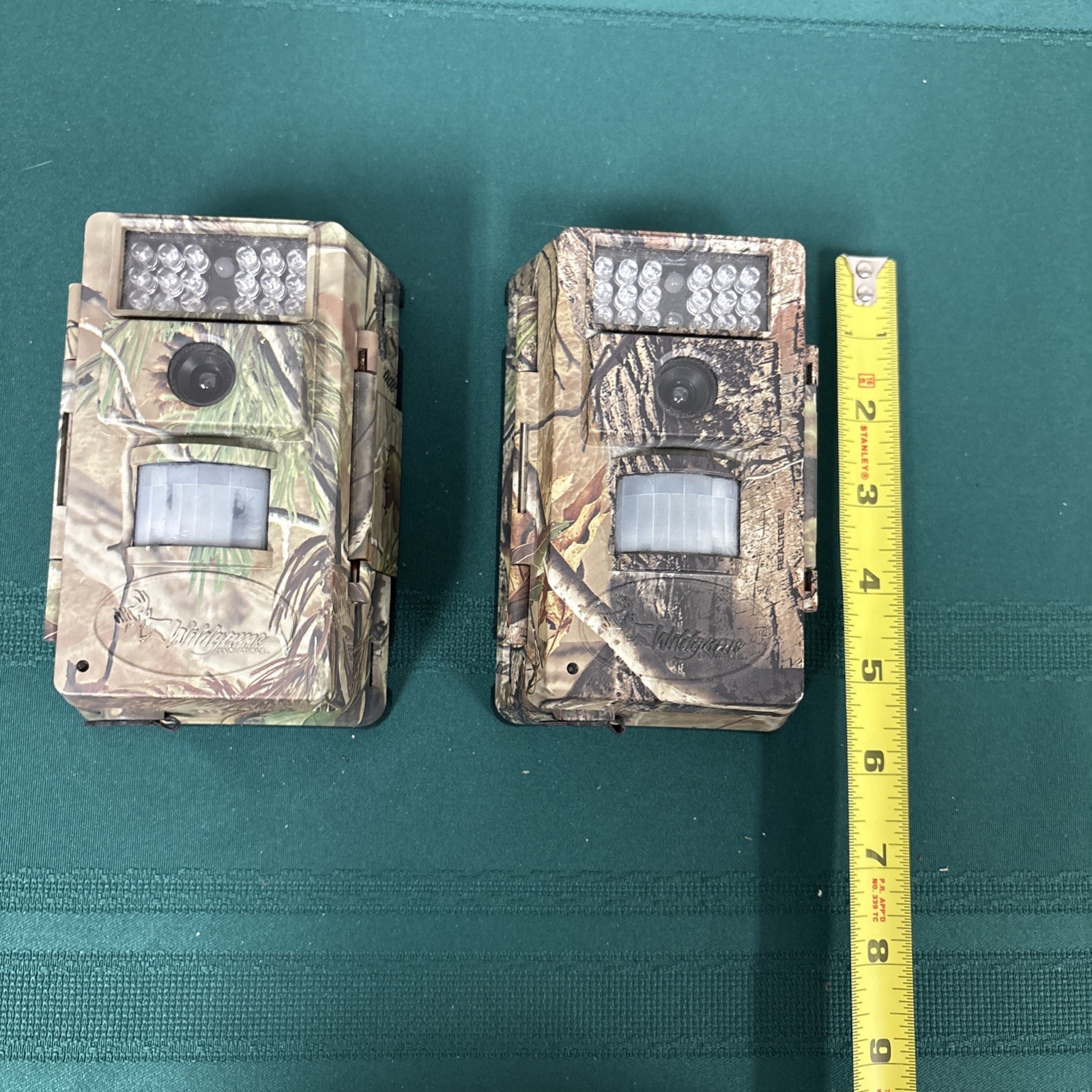2 Pack Wildgame Innovations Real tree Pro Series X6C Trail Camera Untested As Is