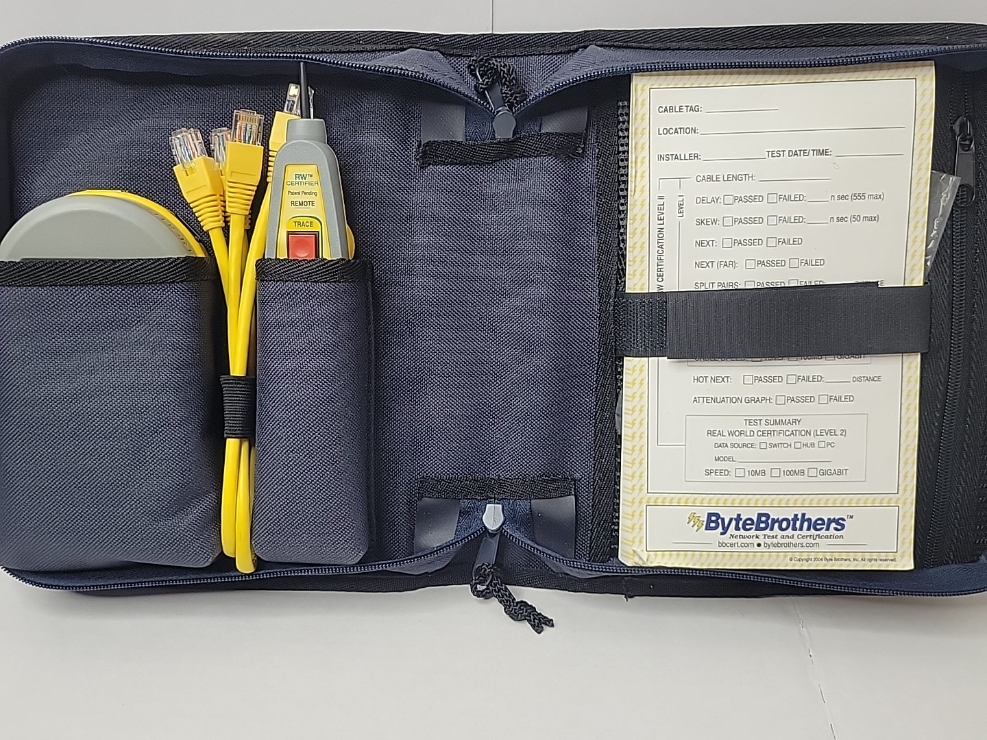 Byte Brothers Real World Certifier RWC1000 Complete Kit + RE Remote Tested