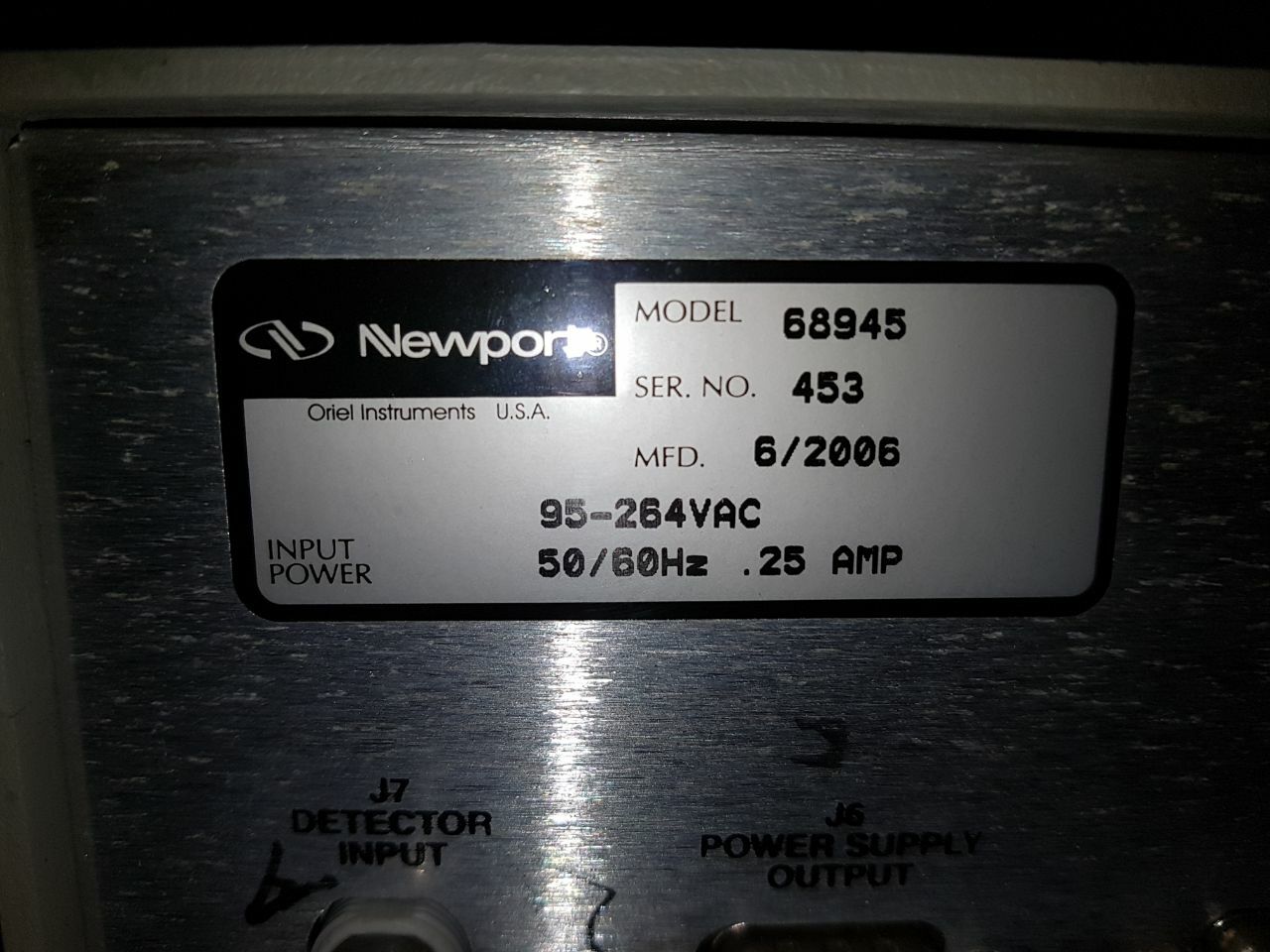 Newport 68945 Digital Exposure Control