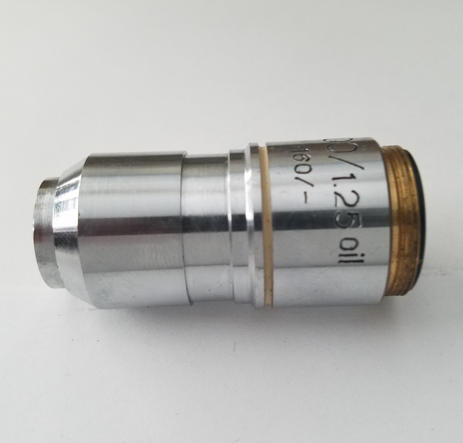 Nova 100/1.25 oil 160/- 100x Microscope Objective