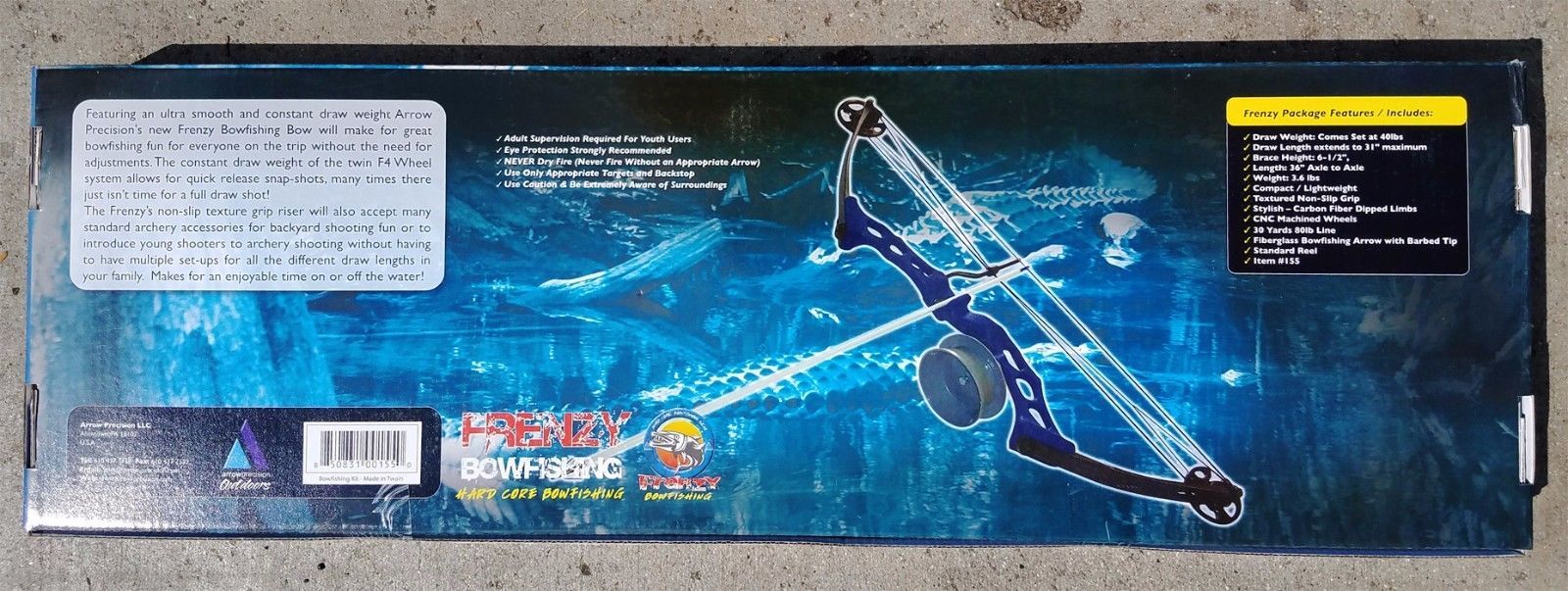 Arrow Precision Frenzy Bowfishing Kit #155