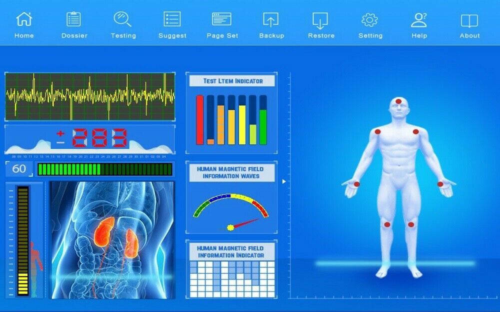 2024 Newest Version MINI Quantum Magnetic Resonance Body Analyzer 52 Reports