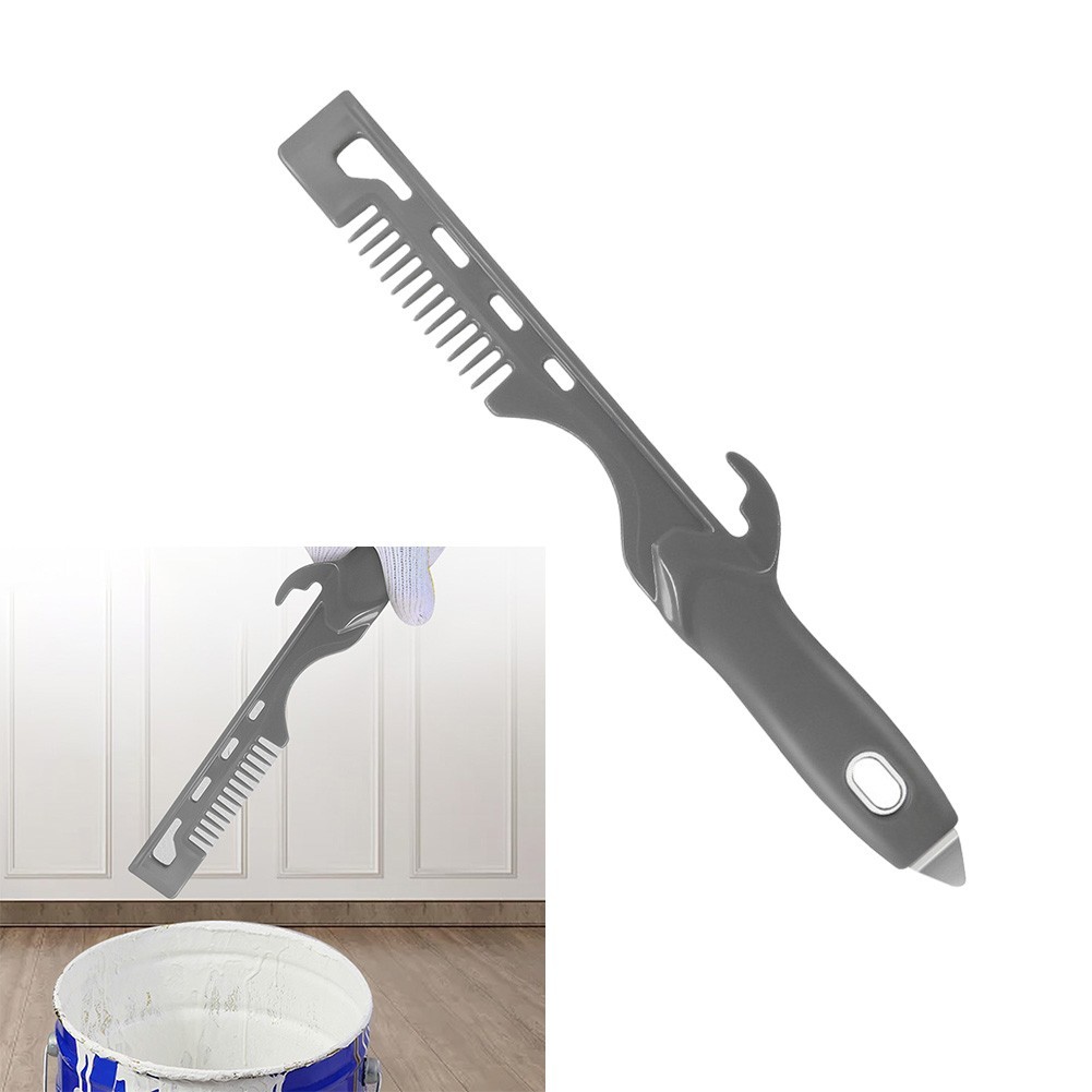Easy Use Paint Mixer with Quick Open Lid for Latex and Water Based Paints