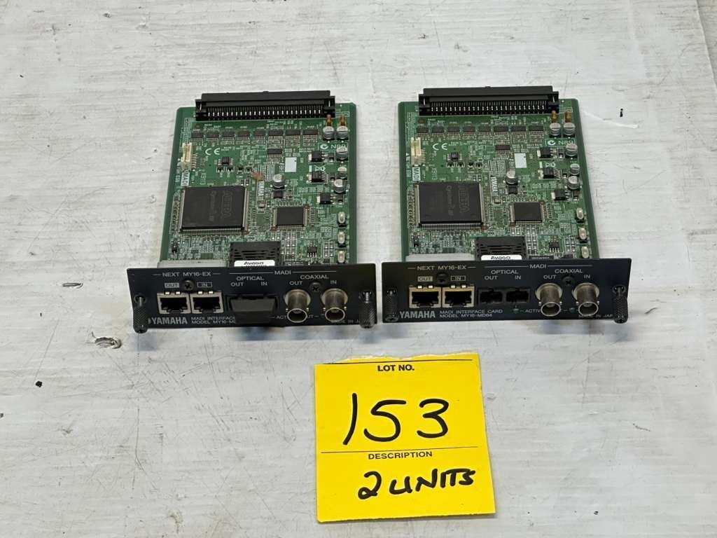 Yamaha MY16-MD64 MADI Interface Card #153 (One)THS