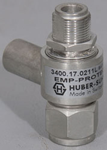 Huber+Suhner 3400.17.0211L 1790-1990 MHz EMP Protector/Lucent CC: 407943133