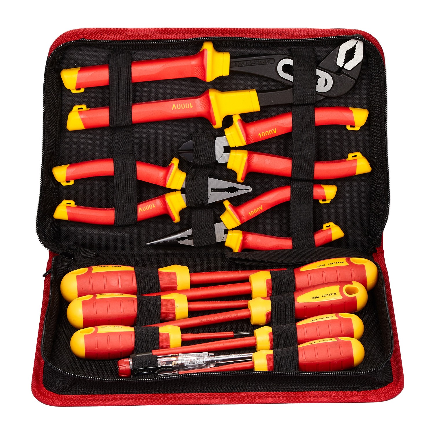 Uimoso 12-Piece Insulated Electrician Screwdriver Set, 1000V Rated Tools