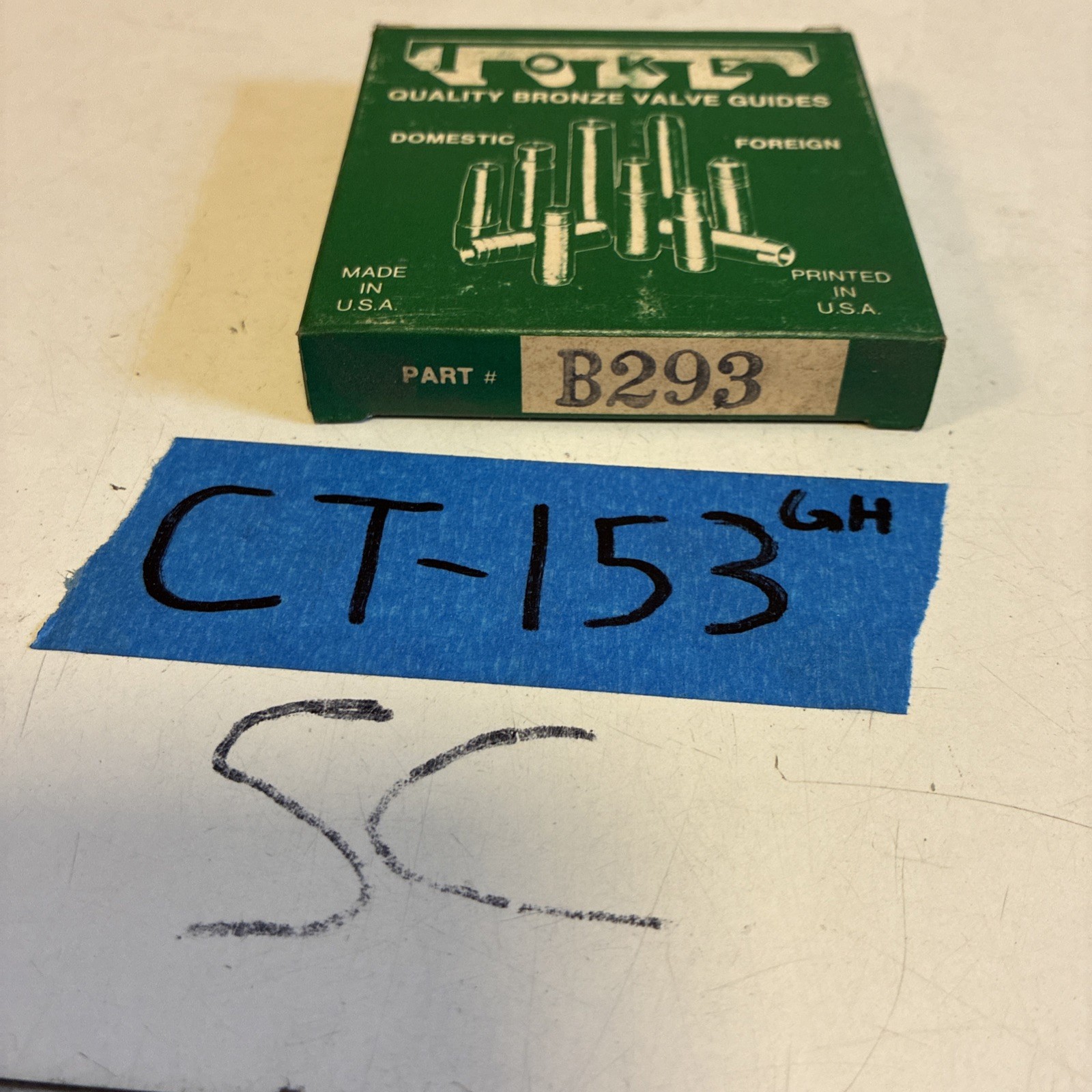 Toke Guide Intake Valve (Sold Individually) B293 Durable High Quality NOS Part