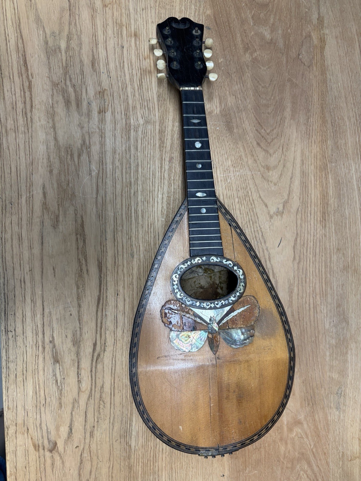 Napolitan Bowl Mandolin By R. Porto & Figli