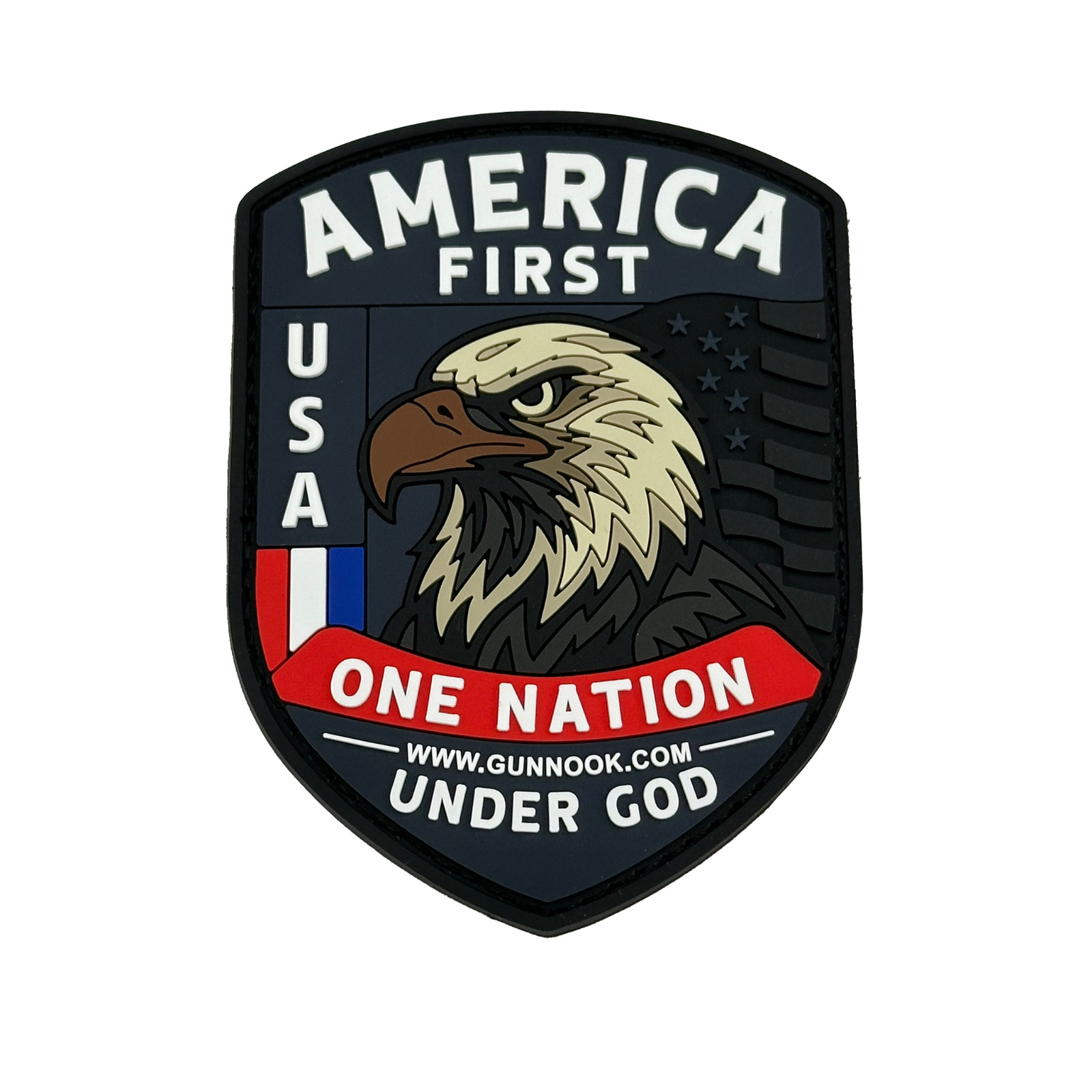 America First Patch - Tactical Eagle PVC