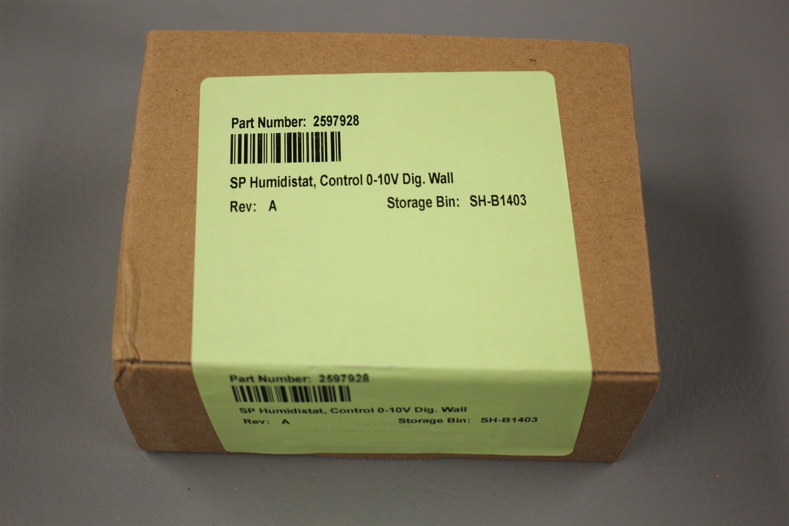 NEW CONDAIR SP HUMIDISTAT CONTROL 0-10V 2597928