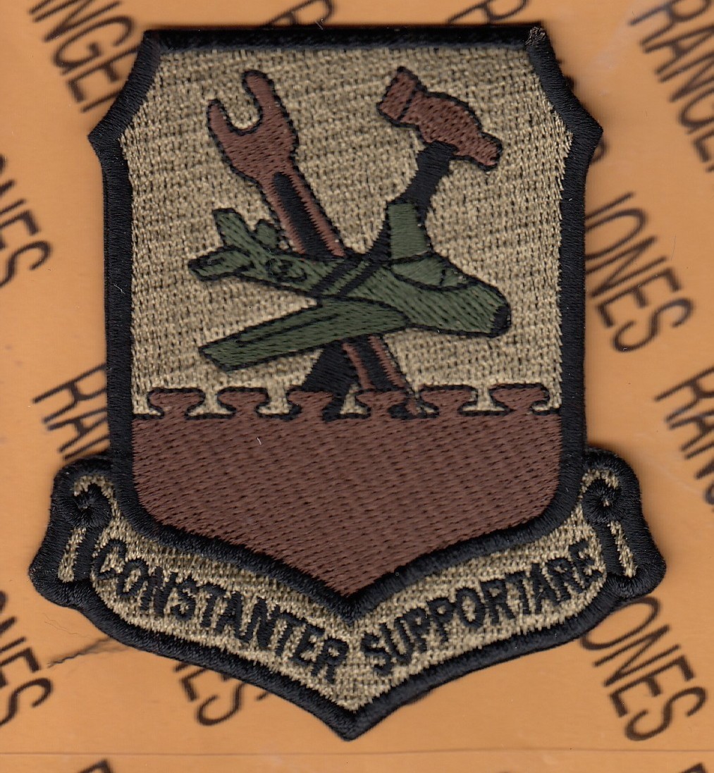 USAF Air Force 8th Fighter Maintenance Sq FMS ~3.5" OCP No Hook patch c/e