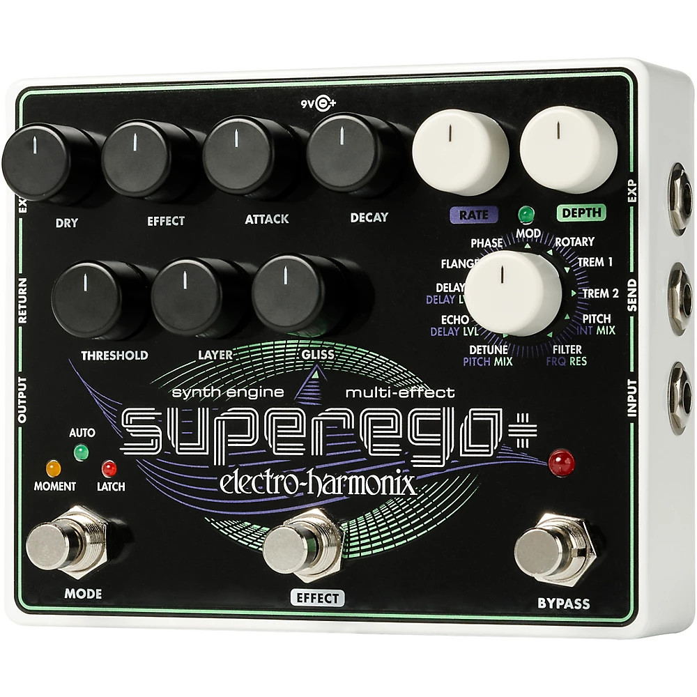 ElectroHarmonix Superego+ Synth Effects Pedal